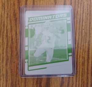 2020 Panini Donruss Dominators Printing Plate Yellow 1/1 Chris Godwin #29