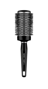 XL 303 Inch Black Silver Round Brush Aluminum Thermal Tool for Frizz Free Hair - Picture 1 of 1