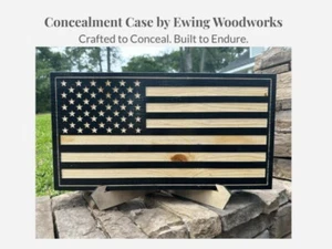 American Flag Concealment Case - Handmade - Picture 1 of 10