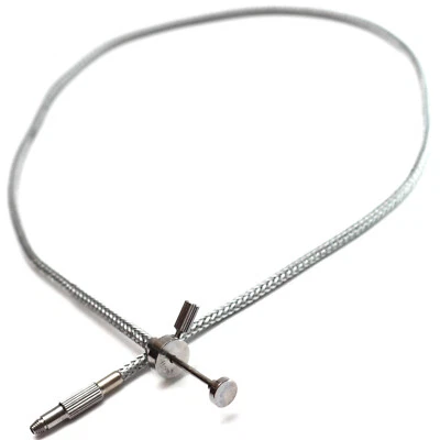 All Metal Shutter Release Cable 20" for 35mm 120 Film SLR Rangefinder TLR Camera - Image 1 of 4