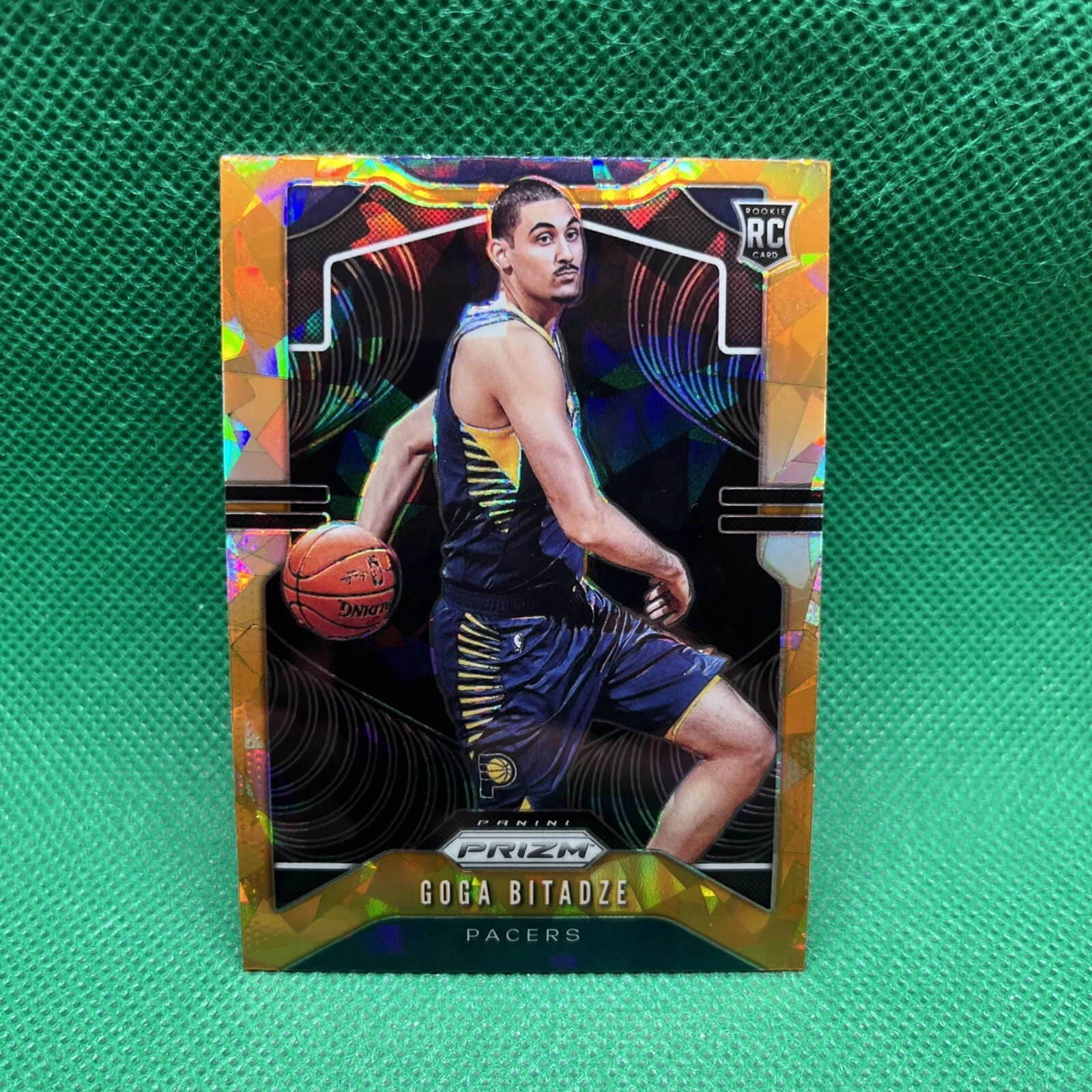 2019-20 PRIZM GOGA BITADZE RC ORANGE CRACKED ICE PRIZM #264