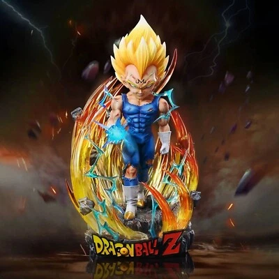 🐉 Figurine Majin Vegeta Dragon Ball Z 23cm Statuette Cadeau Manga Arc Buu - Photo 1/4