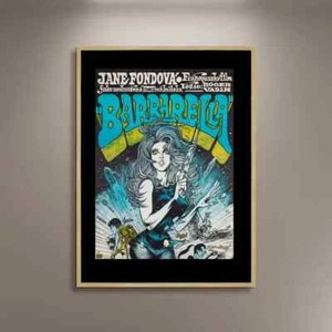 Barbarella Jane Fonda Film Poster - Picture 1 of 4