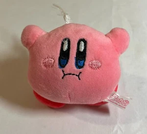 Nintendo HAL Kirby Plush 3" Keychain - Inhaling / Swallowing Kirby - Picture 1 of 2