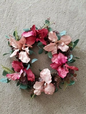 Martha Stewart floral wreath or table decor - new medium size - Image 1 of 3