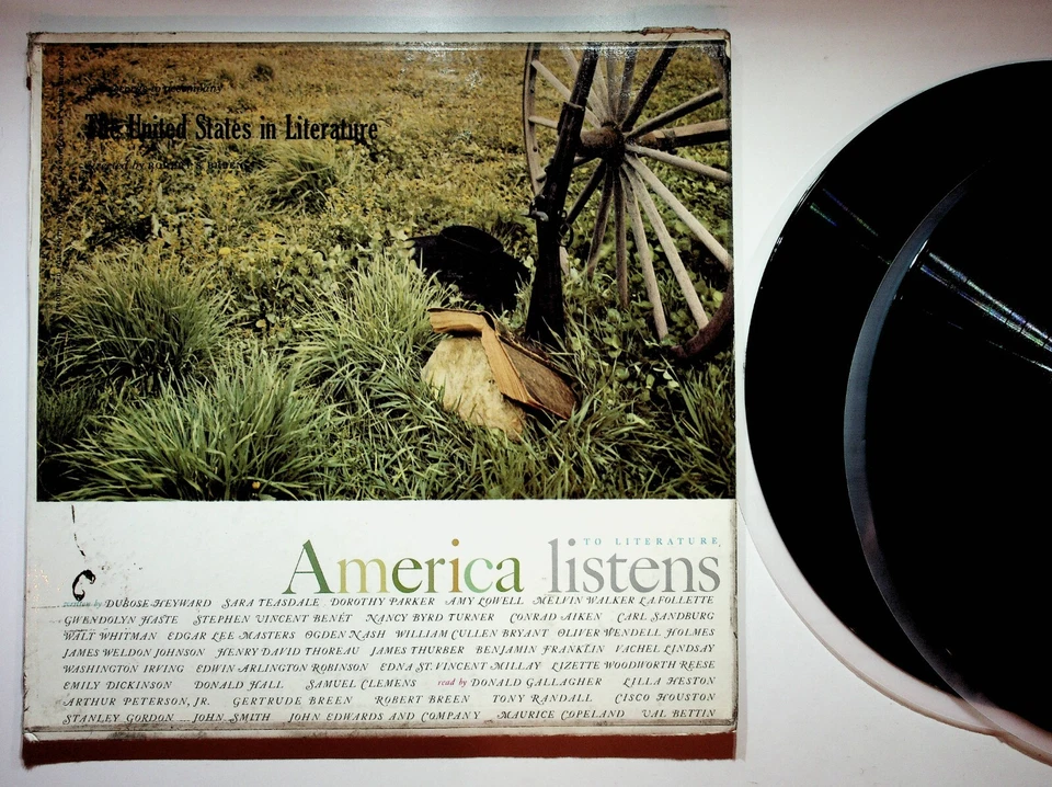 America Listens To Literature United States Breen Vinyl 2-LP Record Gatefold - Image 1 of 4
