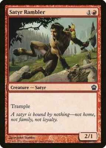 SATYR RAMBLER X 4 N/M- THEROS MAGIC THE GATHERING - Picture 1 of 1