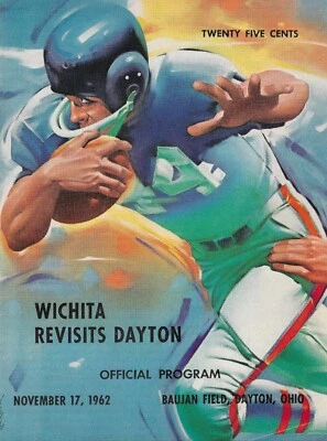 1962 Dayton Flyers vs. Wichita State Shockers Football Program - Image 1 of 2