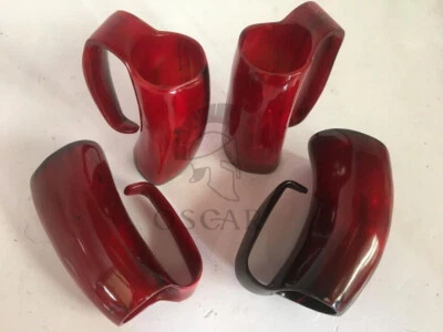 Ox Horn Polished Mug, Viking Drinking Mug, Natural mug, - Image 1 of 2