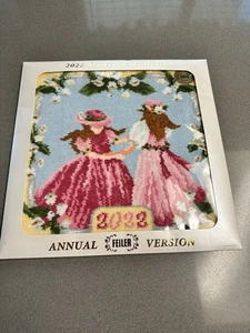 FEILER 2022 Always in My Heart Towel 13x13 New Sealed Japan Annual Floral - Picture 1 of 5