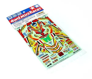 Tamiya Mini 4WD Model Racing Neo-Tridagger ZMC Dress-Up Sticker Set 15152 - Picture 1 of 1