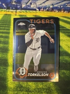 2024 Topps Chrome Spencer Torkelson #73 Detroit Tigers - Picture 1 of 2