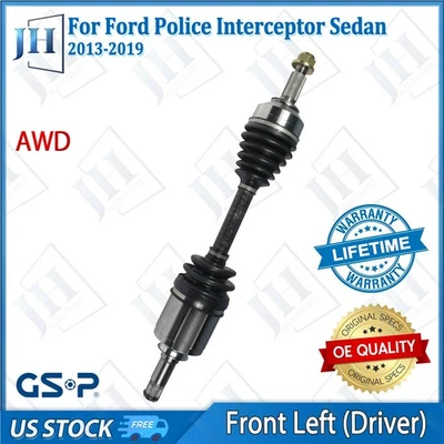 OE Front Left Driver CV Axle Shaft For 2013-19 Ford Police Interceptor Sedan AWD - Image 1 of 4