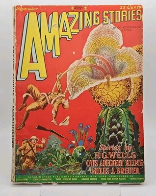 Amazing Stories September 1927 “The Colour Out Of Space” H.P. Lovecraft FIRST ED - Image 1 of 4