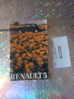 BROCHURE AUTO VINTAGE RENAULT 5 R5  ITALIANO 48 PAGINE - Immagine 1 di 3