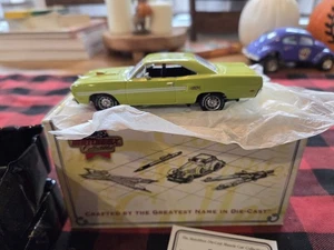 MATCHBOX COLLECTBLES 1/43 1970 PLYMOUTH GTX YMC07-M NIB W COA - Picture 1 of 5