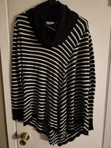 motherhood Umstandspullover schwarz-weiß gestreift Größe M - Bild 1 von 6