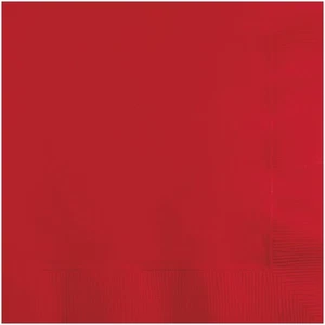 Creative Party PC523548 Classic Red 2-Ply Lunch Paper Napkins-20 Pcs - Picture 1 of 1