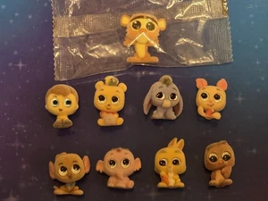 Winnie the Pooh - 8 Series 1 Disney Doorables Flocked Plus S6 Flocked Tigger - Picture 1 of 1