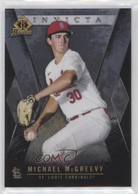 2021 Bowman Draft Bowman Invicta Michael McGreevy #BI-24 - Image 1 of 2