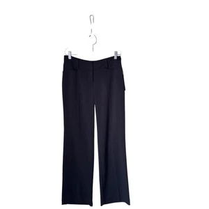 Apt 9 Black Curvy Mid-Rise Trouser Dress Pants Size 2 NWT Career - Picture 1 of 9