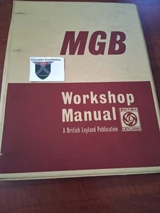 MGB Workshop Manual - Picture 1 of 2