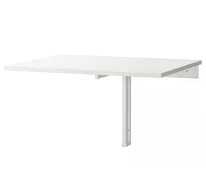 IKEA NORBERG Wandklapptisch Wandtisch Holztisch Esstisch Küchentisch 74x60 Weiß - Bild 1 von 2