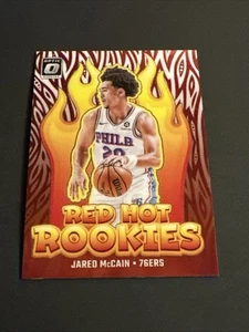 2024-25 Panini Donruss Optic Jared McCain Red Hot Rookies Base #12 - Picture 1 of 10