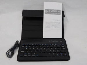 Nuevo 3 sistemas inalámbrico mini teclado con estuche Sengbirch IOS Android Windows BT - Imagen 1 de 6