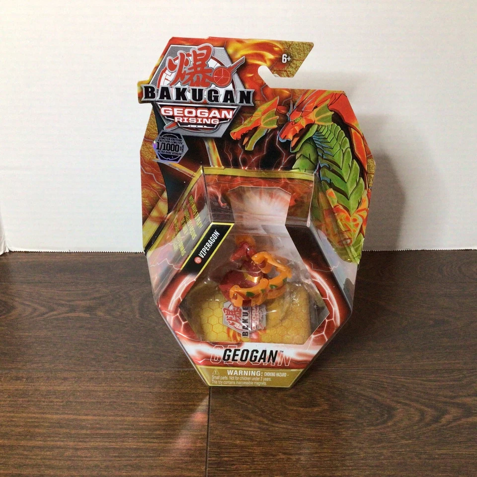 Bakugan GEOGAN Rising Viperagon and Stardox Limited Edition Ultra RARE 1/1000