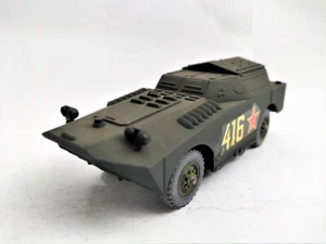 VEICOLO MEZZO ANFIBIO MILITARE BTR 40 LANCE ROCKETS SOLIDO N° 225 SC. 1/71 NUOVO - Bild 1 von 1