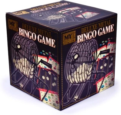 M.Y Traditional Games - Deluxe Metal Bingo Game - Image 1 of 4