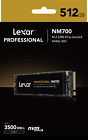 Lexar Nm700 M.2 2280 Nvme Pcle Internal Solid State Drive Ssd 512Gb 1Tb Ssd
