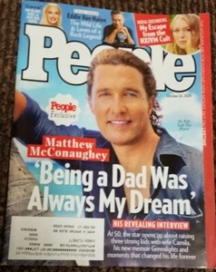 MATTHEW McCONAUGHEY at 50. PEOPLE MAGAZINE: Life of Eddie Van Halen 1955-2020 - Picture 1 of 2
