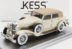 wonderful modelcar DUESENBERG MODEL J TORPEDO BERLINE ROLLSTON 1932 cream - 1/43 - Picture 1 of 2