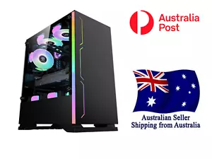 LVPATECH PC Gaming Computer Case Tempered Glass ATX / ITX-Mini / M-ATX Tower - Picture 1 of 1