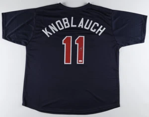 Chuck Knoblauch Signed Twins Jersey (JSA COA) Minnesota 1991 Rookie of the Year - Picture 1 of 6