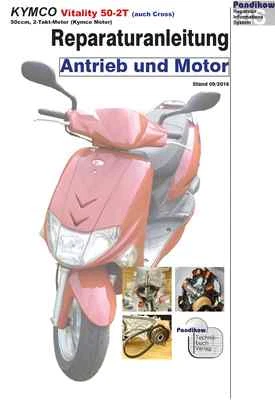 Reparaturanleitung RIS Kymco Vitality 50, 2T, Antrieb und Motor - Bild 1 von 3