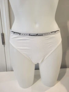 Emporio Armani Ladies Signature Brief Size Large - NWT - Picture 1 of 16