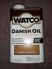 Watco 65851 Danish Oil Wood Finish, Pint, Dark Walnut 1 Pint