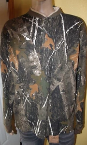 Size L Canyon Guide Outfitters Authentic Details Camouflage Sweater - Picture 1 of 3