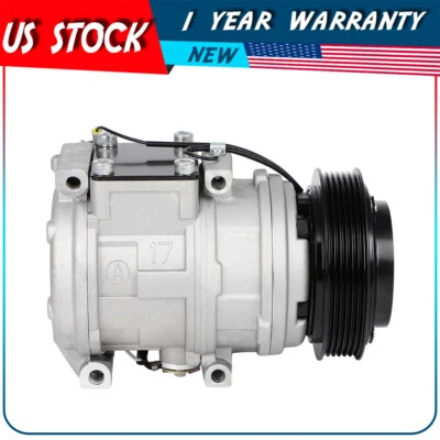 Compresor de aire acondicionado para Toyota Sienna 1998 1999 2000 2001 2002 2003 V6 3,0 L Foto 1 de 4