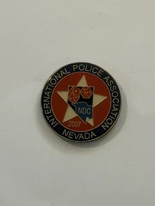 International Police Association Nevada 2007 Challenge Coin - Picture 1 of 3