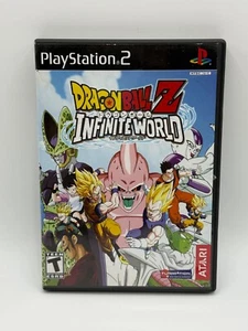 Dragon Ball Z: Infinite World PS2 (Sony PlayStation 2, 2008) *CIB/Testato - Foto 1 di 10