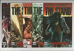 Stephen King Stand Captain Trips Complete Set Run 1 2 3 4 5 NM 2008 Marvel - Picture 1 of 6