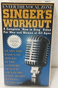 1995 Starlight Prod SINGER'S WORKOUT by Buddy Mix VHS#TV-101 VG 105min w/insert - Picture 1 of 6