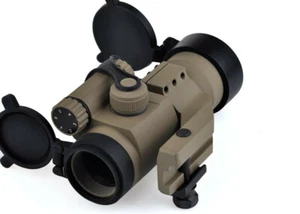 M2 Reflex Sight Red Green Dot Hunting Rifle Scope for Picatinny Rail Tan Color - Picture 1 of 7