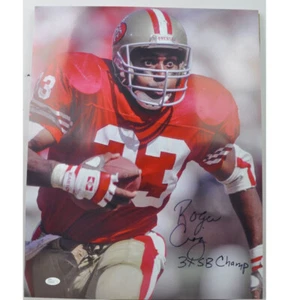 Roger Craig San Francisco 49ers NFL #33 16x20 Autogramm signed Foto SB Champ JSA - Bild 1 von 2