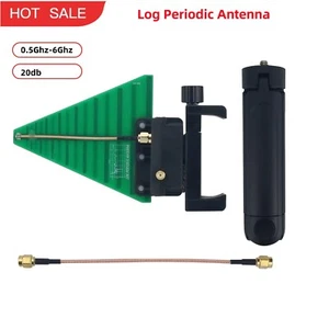 HAMGEEK HG1723 0.5Ghz-6Ghz PCB Log Periodic Antenna for UAV Positioning Wifi - Zdjęcie 1 z 8