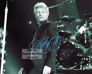 JON BON JOVI 8 x10" handsigniertes handsigniertes Foto 6587 - Bild 1 von 1